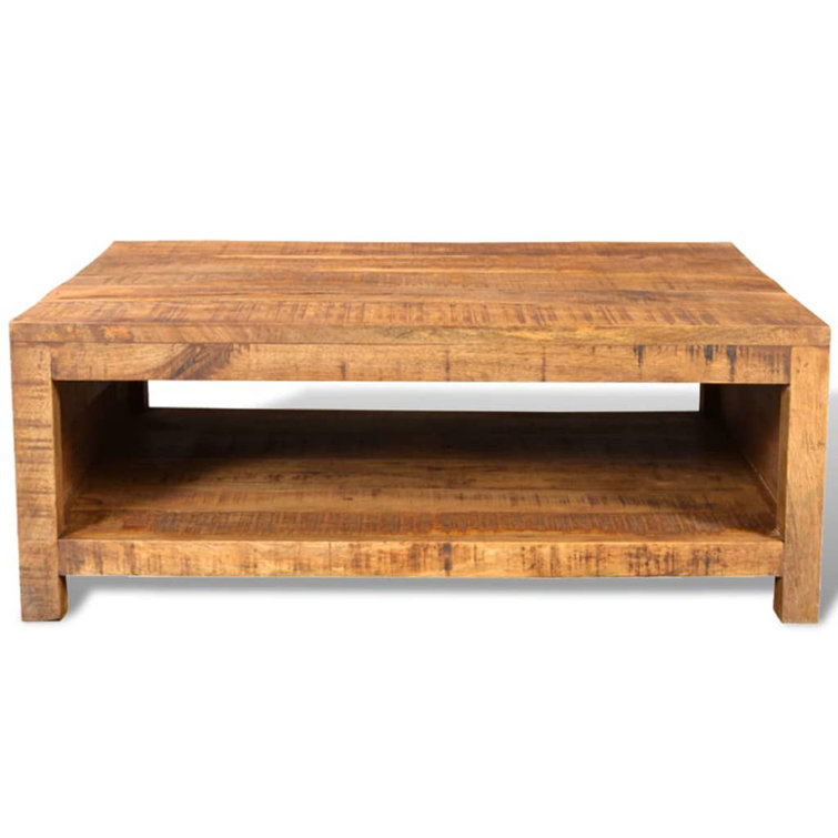 Loon Peak® Coffee Table Solid Mango Wood Wayfair